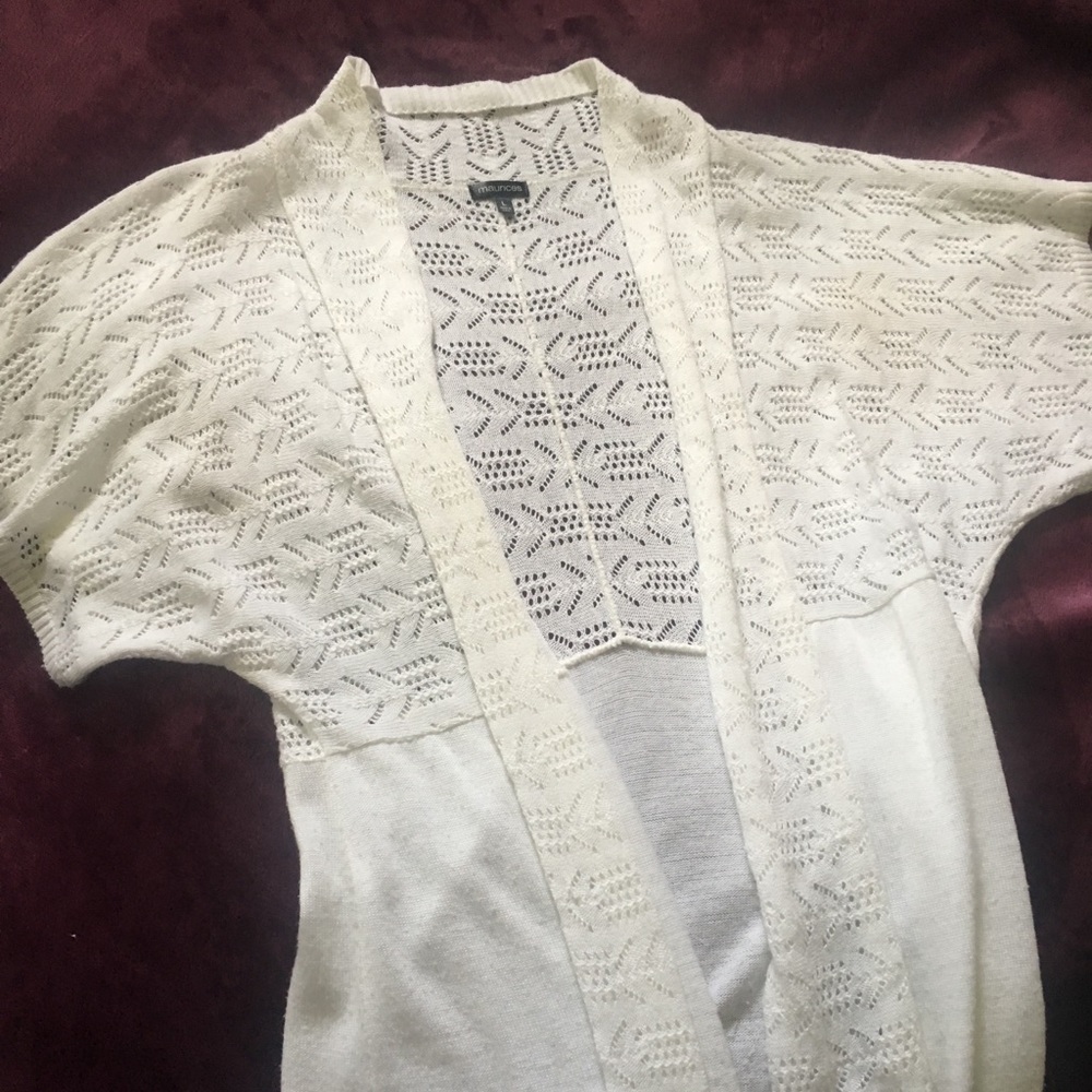 Maurice’s short sleeve cardigan